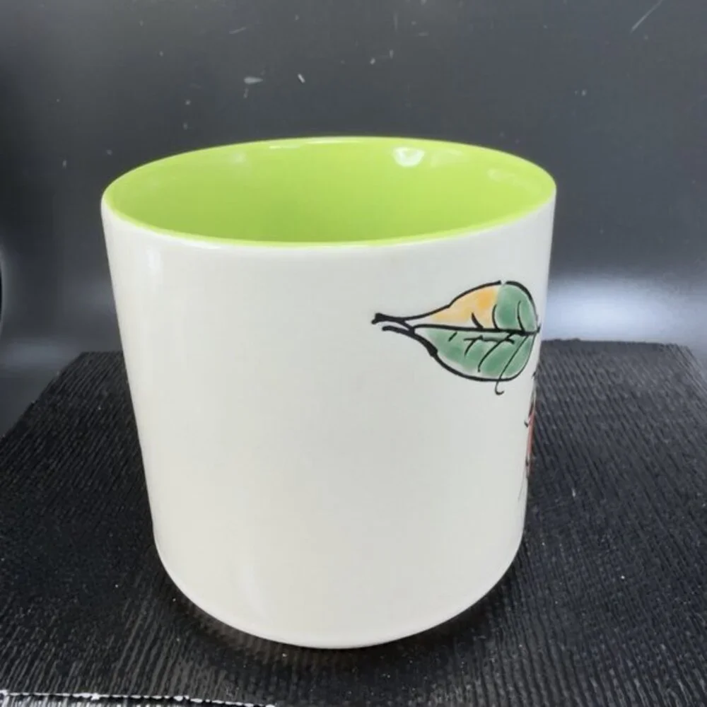 Spectrum Designz Ceramic Stoneware Ladybug Coffee Mug Cup Set Mugs Cups‎ Green